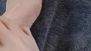 He's Still Hard After Blowing a Load on My Feet
