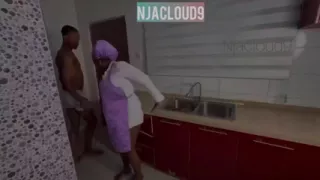 Boss Fuck Chef Pussy Hard Without Lube Untop Kitchen Cabinets