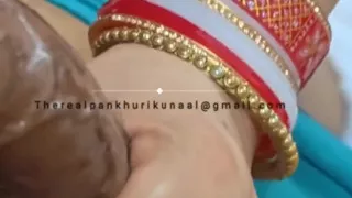 Punjabi Bhabi Satisfying Her New Customer