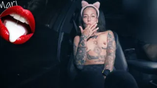 She Got Her Mouth Full of Cum