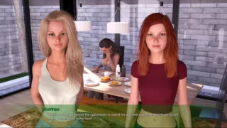 Radiant #2 - Johannes and the ladies had brecfast together... Johannes fucked the waiter in the bathroom