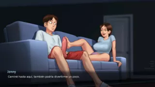 Stepmom likes to have sex all the time with the Tenant - summertime saga