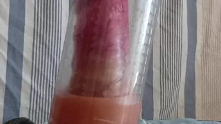 Pumping my cock