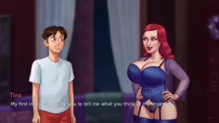 Anon fucks big boobs beautiful woman in the best of his life? Part 1 - summer time saga gameplay