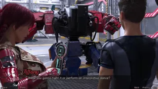 Stranded in Space - Flirting with a Half Robot Girl