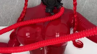 Red Sniff Dildo