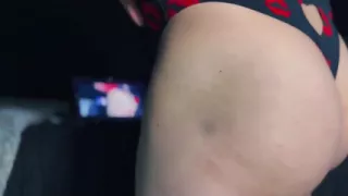 Straight Guy in Sexy Valentines Underwear