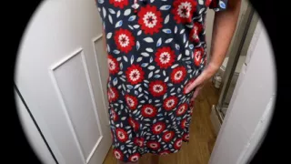 Mrs Mature Feet Dressing - Big Granny Pants 501