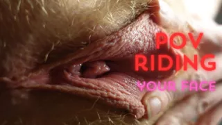 POV Facesitting Riding Your Face with My Beefy Pussy