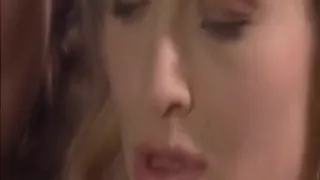 Blonde German with Naturals Gets Anal in Vintage FFM Age Gap Scene