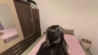 Fucking my stepmom doggy-style in her bedroom.POV