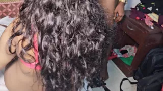 Desi beautiful girl outdoor ride and sex in hotel room
