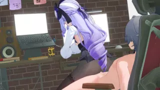 Zenless Zone Zero - Vivian's Intense Cowgirl Sex Scene - Moaning & Creampie - 3D Hentai Animation