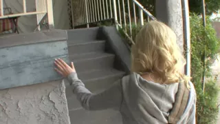 Young blonde sexy bitch rides a cock like a real pro