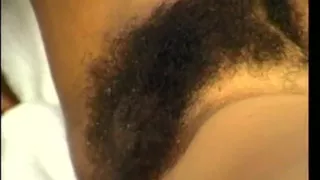 Nice cute curly haured black woman takes big black dick in doggy style