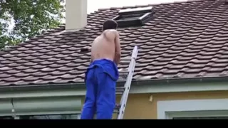 Chubby mature hoe jizzed in mouth after banging outdoors