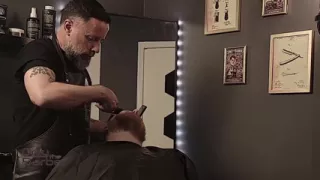 Dirty Barber Gives Bear More Than Just a Haircut!