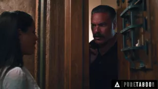 PURE TABOO MILF Cory Chase LOCKS Naive Neighbor Nina White In CAGE As A Gift For Her Pervert Husband
