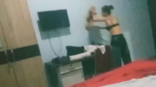 Amateur Indonesian Asian Couple - Homemade Mature Neighbor Wife