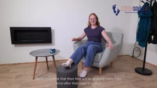 Growing Her Own Feet to Ridiculous Size