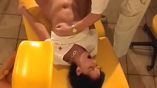 German Patient Got Her Pussy Fingered and Fisted