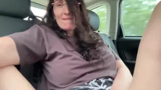She Satisfied Herself in the Back Seat of the Car.