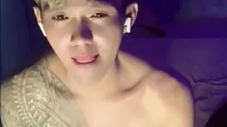 Filipino Inked Horny Twink Teasing and Masturbating Until He Cums