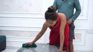 An Indian Landlord Pleased His Maid with His Cock, the Maid Enjoyed Getting Fucked by Her Master's Cock