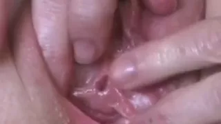 Blonde mature with big tits swallows hot cum from a glass