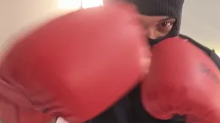 (raw Video) Black Titan - POV Heavyweight Boxing Challenge