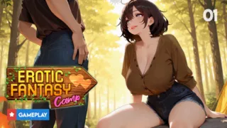 Erotic Fantasy Camp Gameplay Part 1 - A Mysterious Summer at Fantasy Camp
