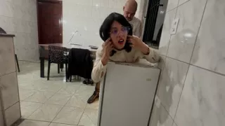 Secretary gets her ass spanked and her asshole used by the boss.
