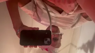 I'm so horny that I can't even take off the nylons