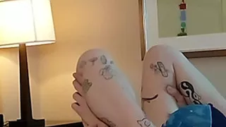 Eating Petite Tatted Teen's Pussy - Compilation 4