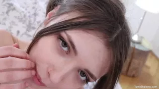 Mila Azul in Sexy Ponytails and Lingerie