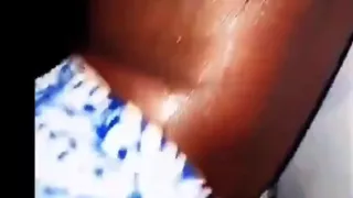 Black Blonde Sexyrita Giving Hot Romantic Sex in Bathroom