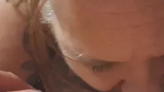 Cock Sucking by Angelemmalee makes him explode Twice