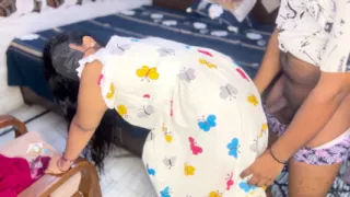 Hot Indian Housewife Gets Fucked Hard By Neighbor In The Kitchen While Husband Is Away