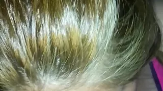 POV Blonde Sucks Me off and We Fuck Doggy Style