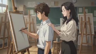 The Model Who Stole the Artist's Heart