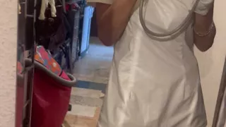 as a paint nurse herself