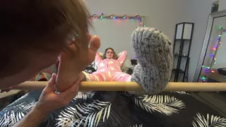 Lucky Guy Moth Fucks His Step Mom's Soft Plump Perfect Wrinkled Soles