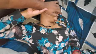 Indian desi wife suck big dick cum on tits Hindi Audio