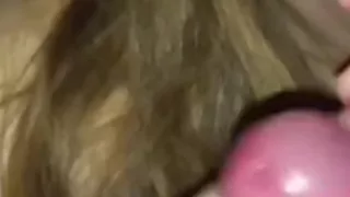 Freshman Girl Sucks a Cock for the First Time in the Dorm