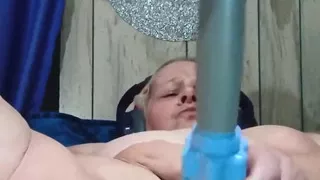 Kinky Fucking Toy Going in Her Pussy of Joy