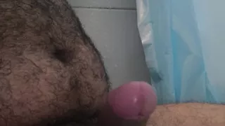 In the bathroom unloading