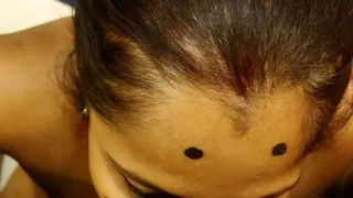 Desi Hungry MILF Bhabhi Pet Slave Olivia Cock Feeding Deepthroat Blowjob Begging For Sex with Heavy Make up Slapped and Used