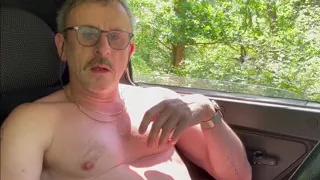 Jerk off in the Woods