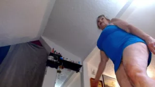 1444 Giantess Dawn in a long video about stepping on tiny smols and not caring...