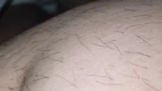 Step mom makes night visit and handjob step son big dick in bed
